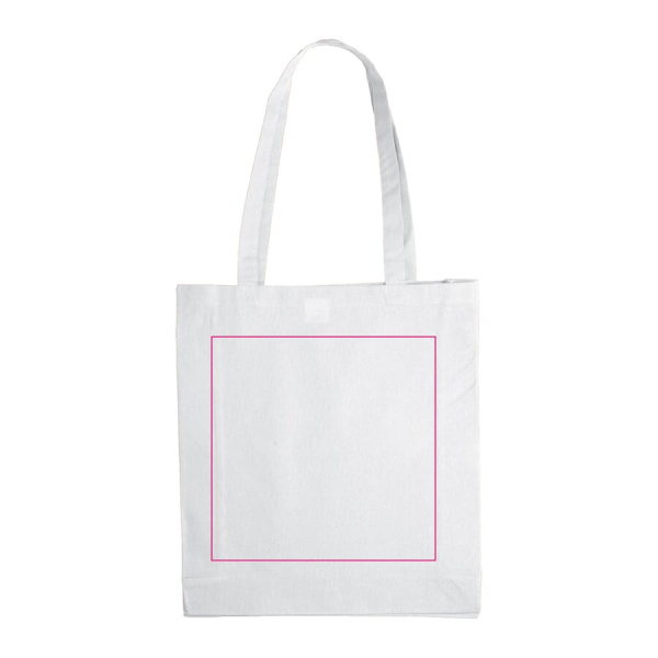 Axelremsväska bomull OEKO-TEX® 140g/m² 38x10x42 cm: sida 1