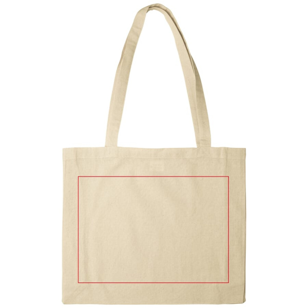 Umhängetasche baumwolle OEKO-TEX® 140g/m² 40x10x35 cm: Seite 1