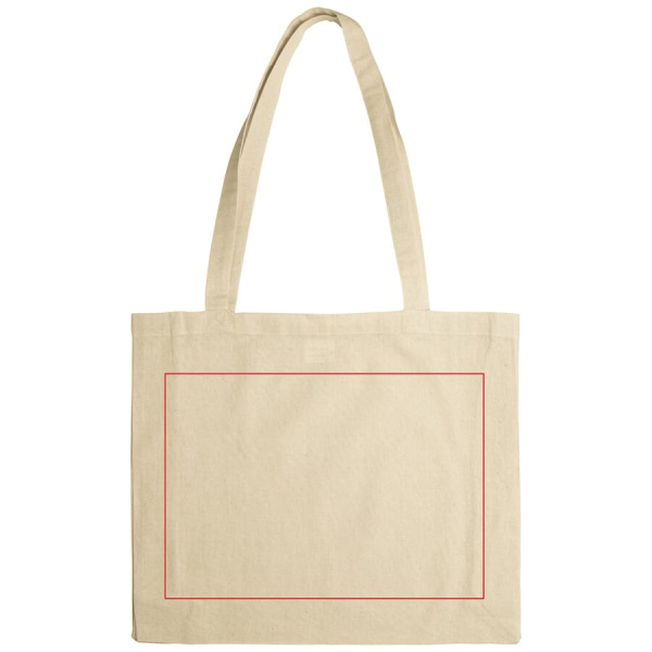 Umhängetasche baumwolle OEKO-TEX® 140g/m² 40x10x35 cm: Seite 2