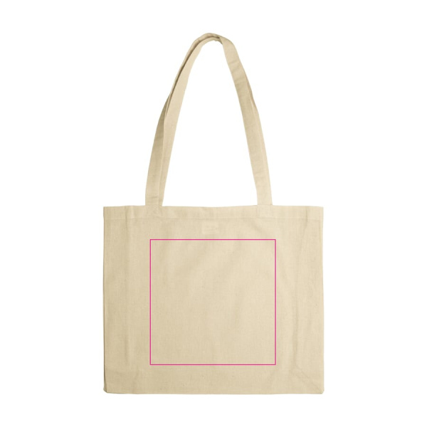 Umhängetasche baumwolle OEKO-TEX® 140g/m² 40x10x35 cm: Seite 2