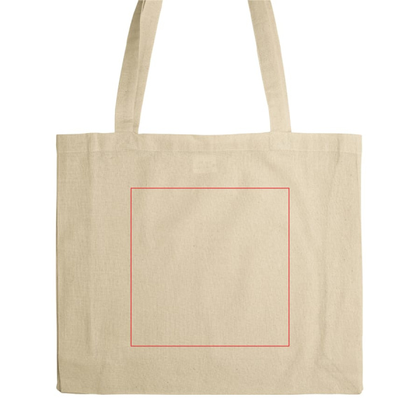 Umhängetasche baumwolle OEKO-TEX® 140g/m² 40x10x35 cm: Seite 2