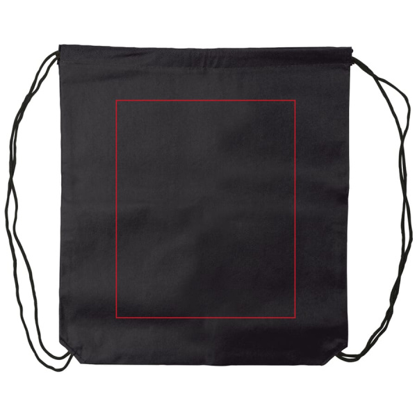 Paeltega kott lausriidest 75g/m²: Tagakülg