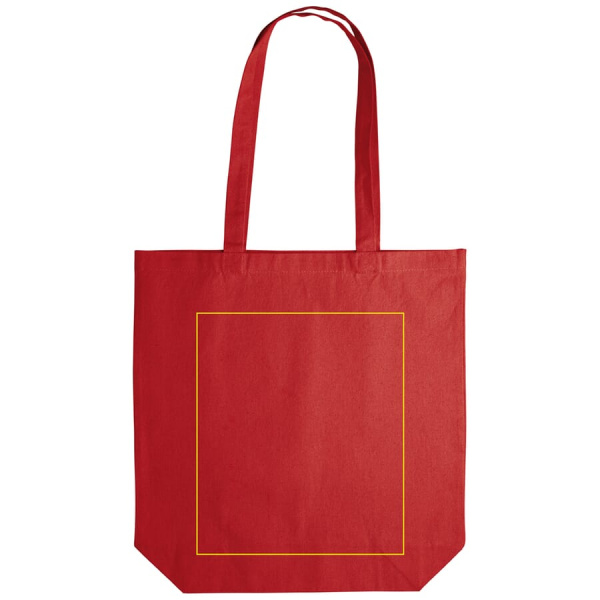 Shoulder bag canvas OEKO-TEX® 270g/m² 42x12x43 cm: side 1