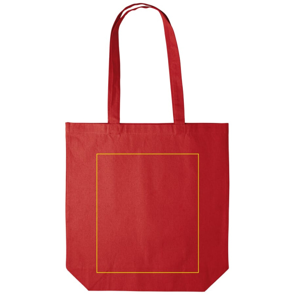 Shoulder bag canvas OEKO-TEX® 270g/m² 42x12x43 cm: side 2