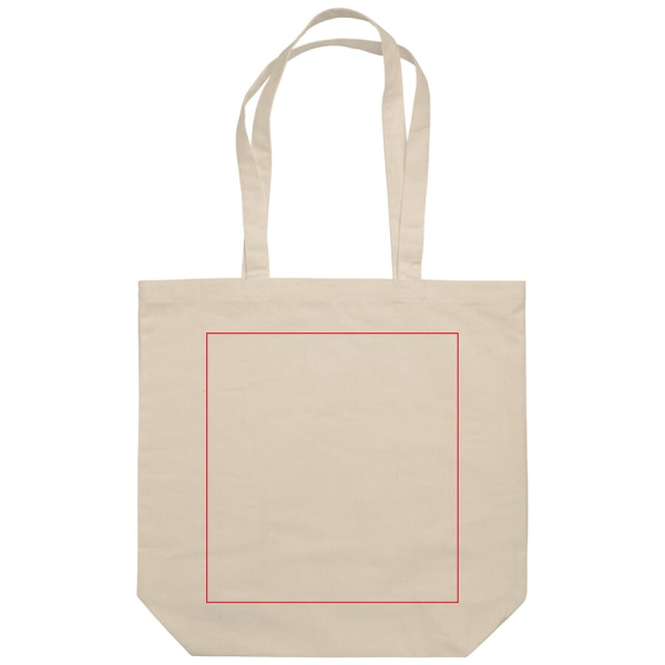 Shoulder bag canvas 250g/m² 41x12x43 cm: side 2