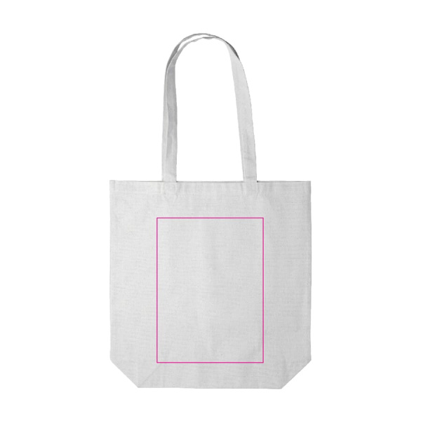 Shoulder bag canvas OEKO-TEX® 270g/m² 42x12x43 cm: side 2