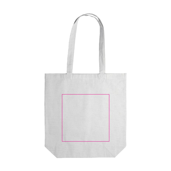 Shoulder bag canvas OEKO-TEX® 270g/m² 42x12x43 cm: side 1
