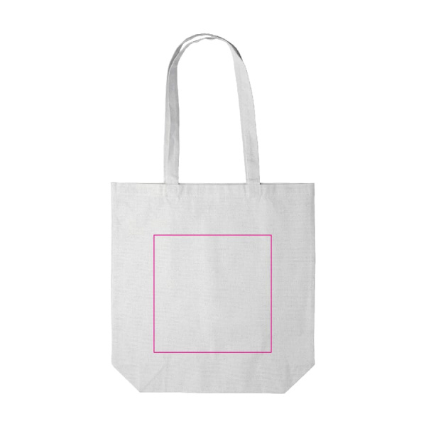 Shoulder bag canvas OEKO-TEX® 270g/m² 42x12x43 cm: side 2