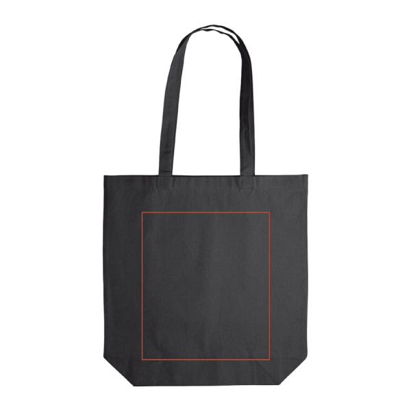 Shoulder bag canvas OEKO-TEX® 270g/m² 42x12x43 cm: side 2