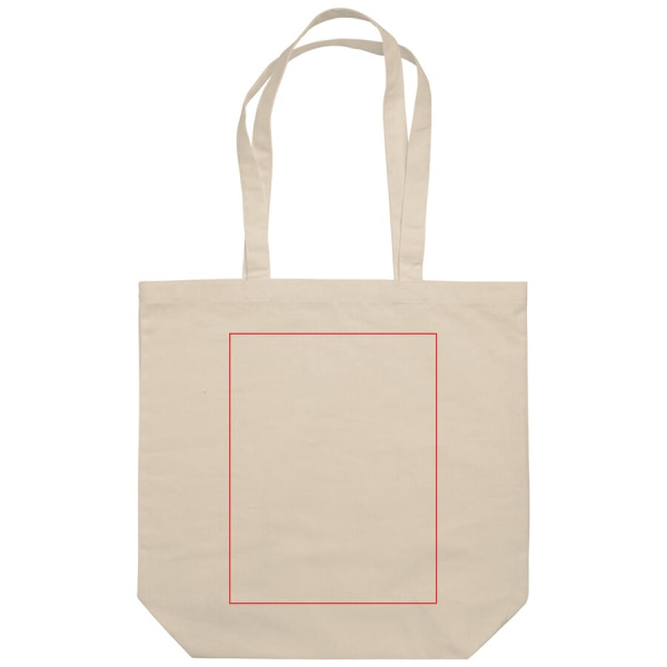 Shoulder bag canvas 250g/m² 41x12x43 cm: side 2