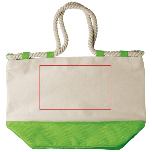 Kilekott lõuendiga 380g/m²: 1. külg