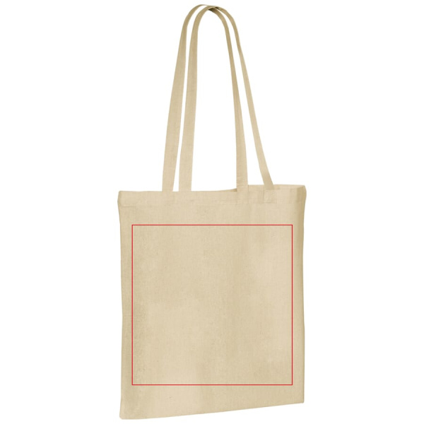 Umhängetasche Baumwolle OEKO-TEX® 140g/m² 38x42 cm: Seite 1