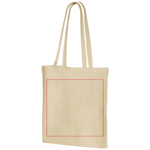Umhängetasche Baumwolle OEKO-TEX® 140g/m² 38x42 cm: Seite 2
