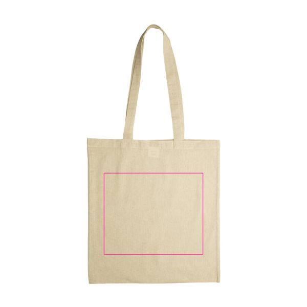 Umhängetasche Baumwolle OEKO-TEX® 140g/m² 38x42 cm: Seite 1