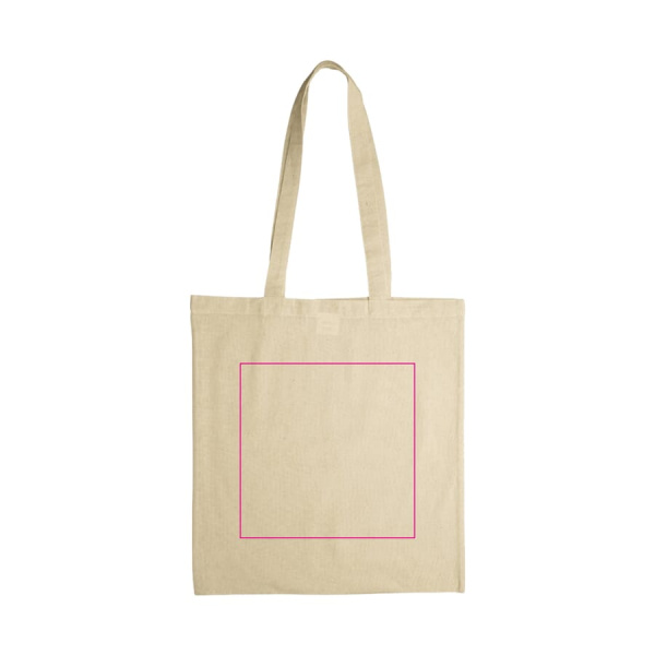 Umhängetasche Baumwolle OEKO-TEX® 140g/m² 38x42 cm: Seite 1