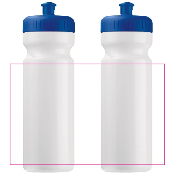 Sportinis butelis klasikinis 750 ml: Aplink visą paviršių