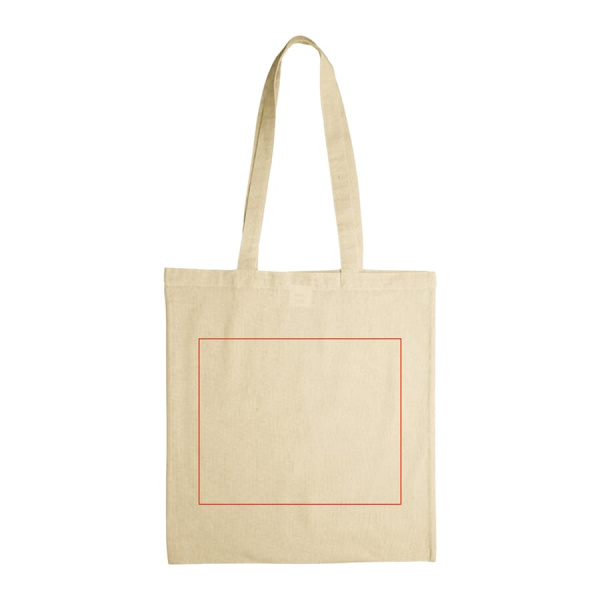 Umhängetasche Baumwolle OEKO-TEX® 140g/m² 38x42 cm: Seite 1