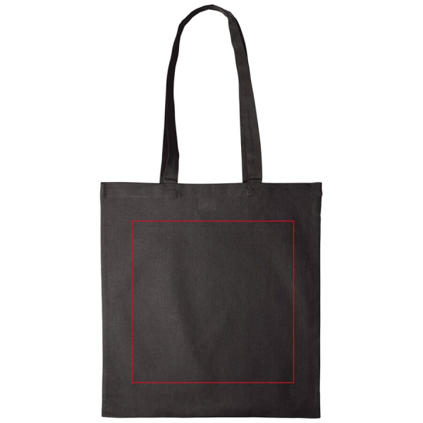 Shoulder bag cotton OEKO-TEX® 140g/m² 38x42 cm: side 2