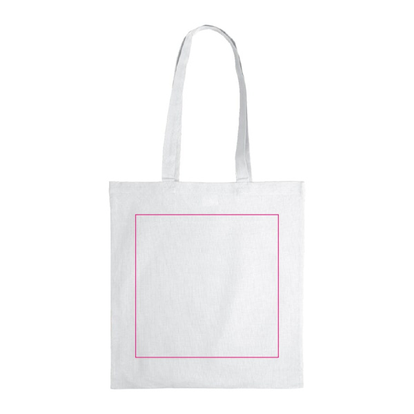Shoulder bag cotton OEKO-TEX® 140g/m² 38x42 cm: side 2