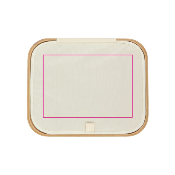 InSideOut folding basket with lid Sogne 40.5 x 33 x 42 cm rPET: Top side