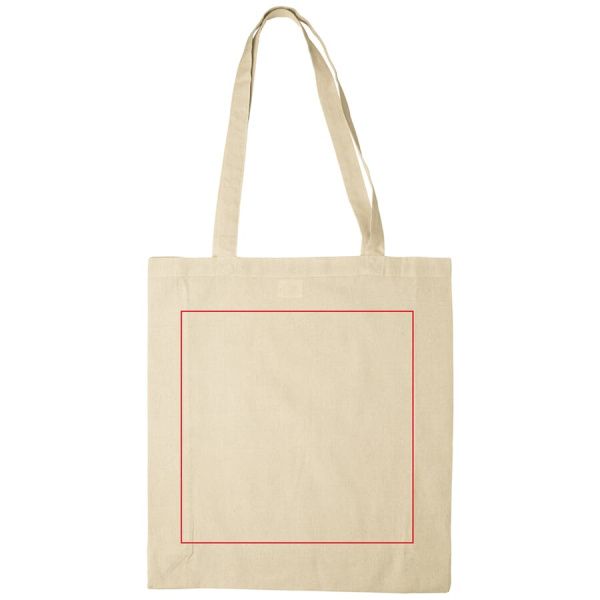 Umhängetasche Baumwolle OEKO-TEX® 140g/m² 38x10x42 cm: Seite 1
