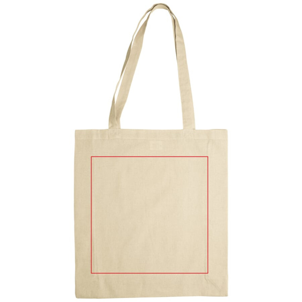 Umhängetasche Baumwolle OEKO-TEX® 140g/m² 38x10x42 cm: Seite 2