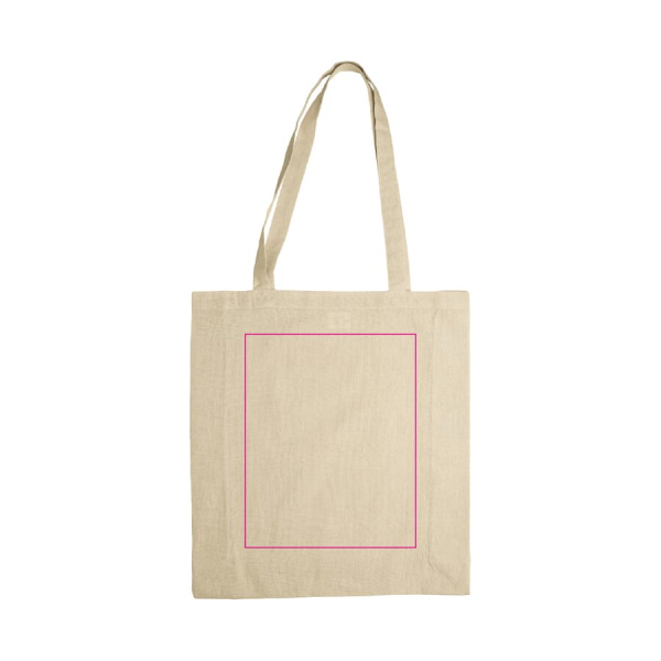 Umhängetasche Baumwolle OEKO-TEX® 140g/m² 38x10x42 cm: Seite 1