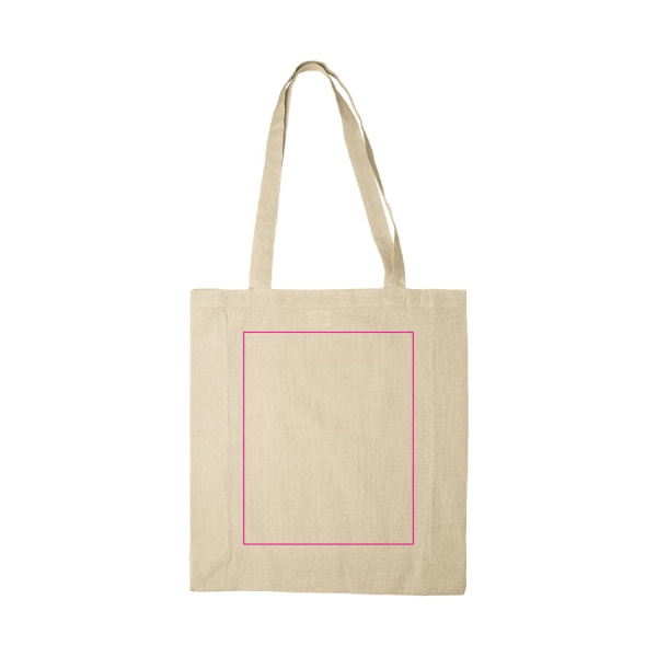 Umhängetasche Baumwolle OEKO-TEX® 140g/m² 38x10x42 cm: Seite 2