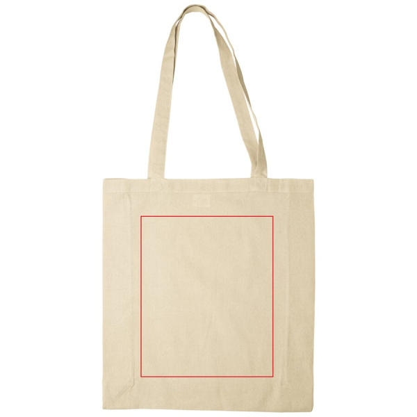 Umhängetasche Baumwolle OEKO-TEX® 140g/m² 38x10x42 cm: Seite 1