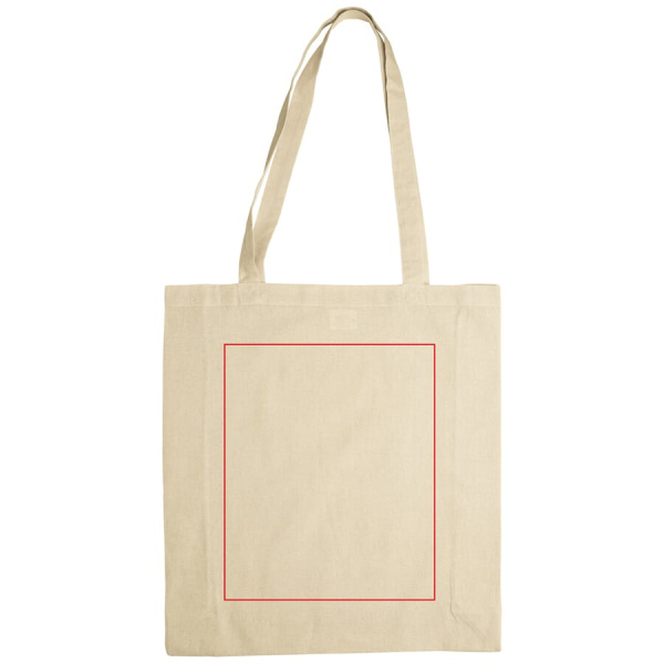 Umhängetasche Baumwolle OEKO-TEX® 140g/m² 38x10x42 cm: Seite 2
