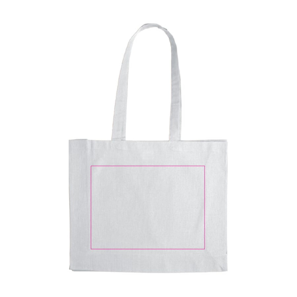 Axelremsväska bomull OEKO-TEX® 140g/m² 40x10x35 cm: sida 1