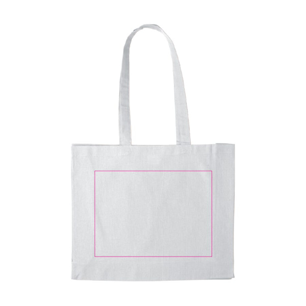 Axelremsväska bomull OEKO-TEX® 140g/m² 40x10x35 cm: sida 2