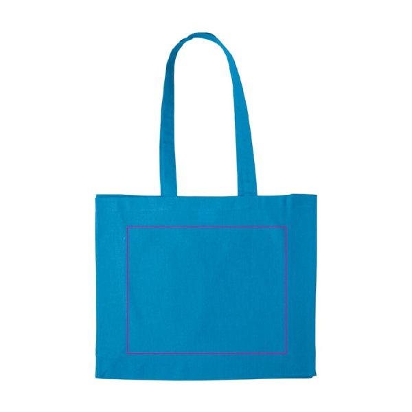 Axelremsväska bomull OEKO-TEX® 140g/m² 40x10x35 cm: sida 2