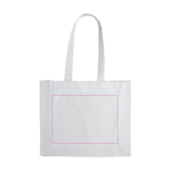 Axelremsväska bomull OEKO-TEX® 140g/m² 40x10x35 cm: sida 1