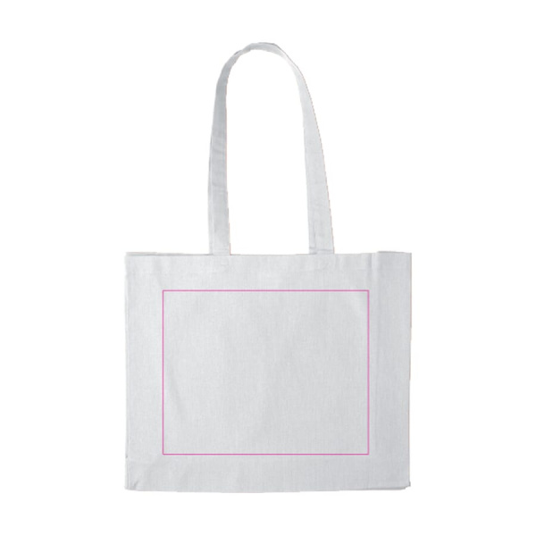 Axelremsväska bomull OEKO-TEX® 140g/m² 40x10x35 cm: sida 2