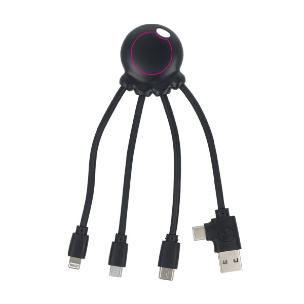 4009 - Xoopar Octopus OBP cable Ocean Bound Plastic: side 1