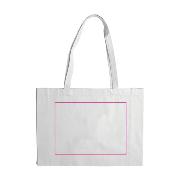 Umhängetasche canvas OEKO-TEX®270g/m² 45x10x33 cm: Seite 1