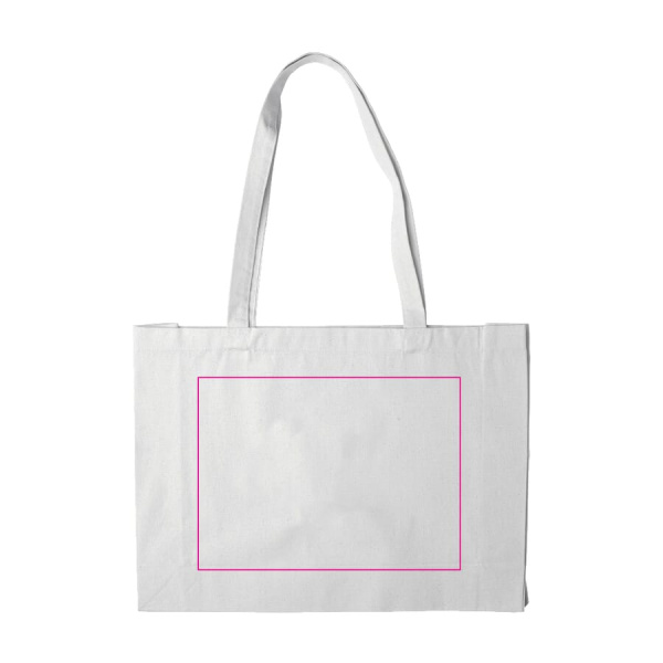 Umhängetasche canvas OEKO-TEX®270g/m² 45x10x33 cm: Seite 2