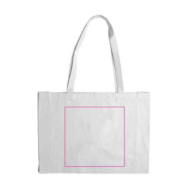 Umhängetasche canvas OEKO-TEX®270g/m² 45x10x33 cm: Seite 1