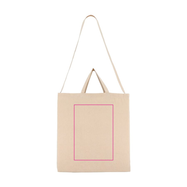 Toteväska i bomull OEKO-TEX® 40 x 13 x 44 cm 220 g/m²: sida 2