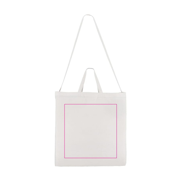 Puuvilla Kangaskassi OEKO-TEX® 40 x 13 x 44 cm 220g/m²: puoli 2