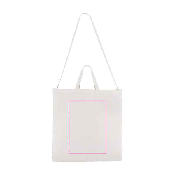 Puuvilla Kangaskassi OEKO-TEX® 40 x 13 x 44 cm 220g/m²: puoli 2