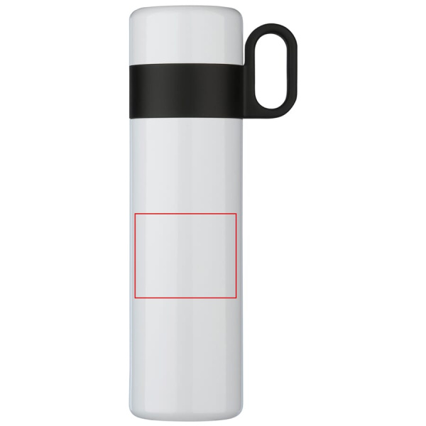 Termosas Flow su rankena 500 ml: kairėje nuo ausies