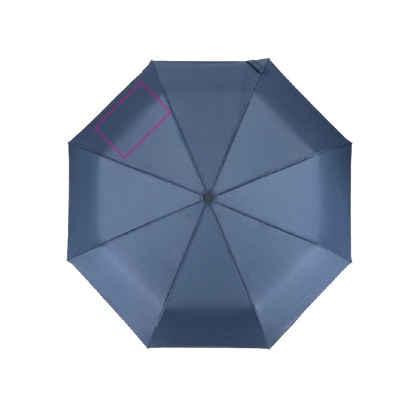 Taman Pongee 21" Faltbarer windproof Regenschirm Auto open & close: Tafel 4