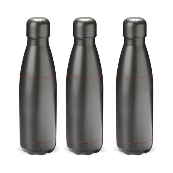 Thermo bottle Swing metallic edition 500 ml: All around