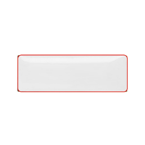 Metal pin, rectangle 30x10 mm: side 1