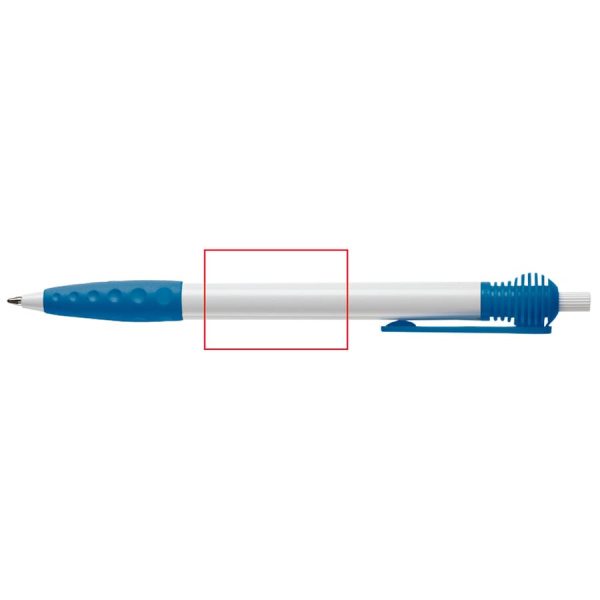 Cosmo ball pen HC rubber round clip: 270° from the clip