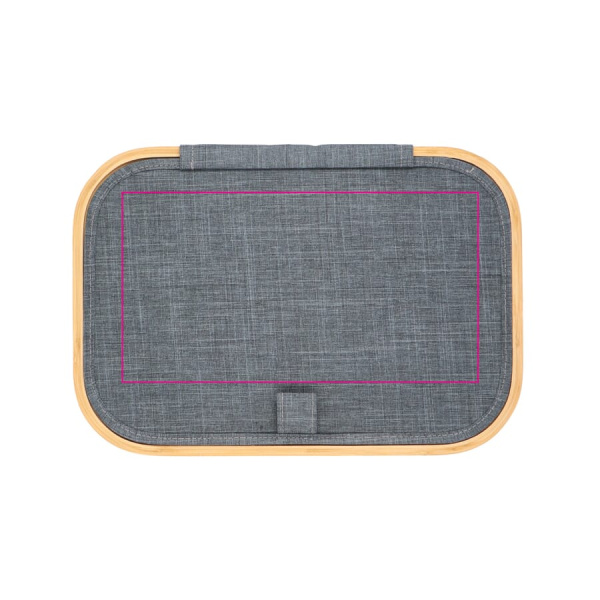 InSideOut faltbarer Korb mit Deckel Sogne 38 x 26 x 25 cm rPET: Oberseite