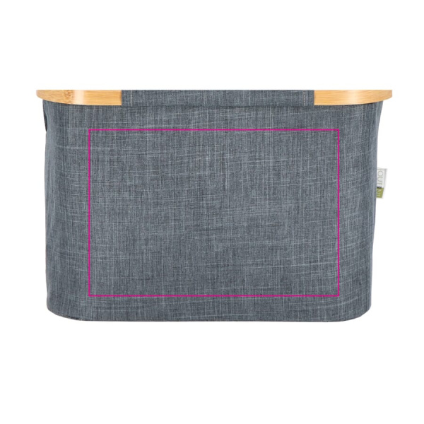 InSideOut faltbarer Korb mit Deckel Sogne 38 x 26 x 25 cm rPET: Seite 2