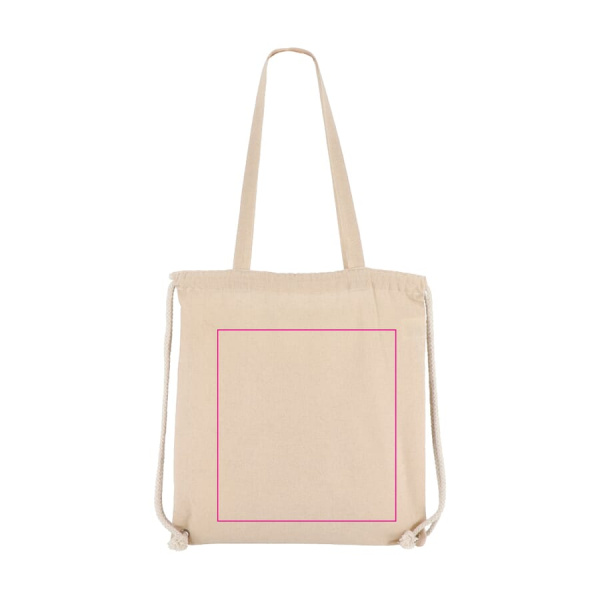 DrawTote OEKO-TEX 38x42 140gsm: 2 pusė